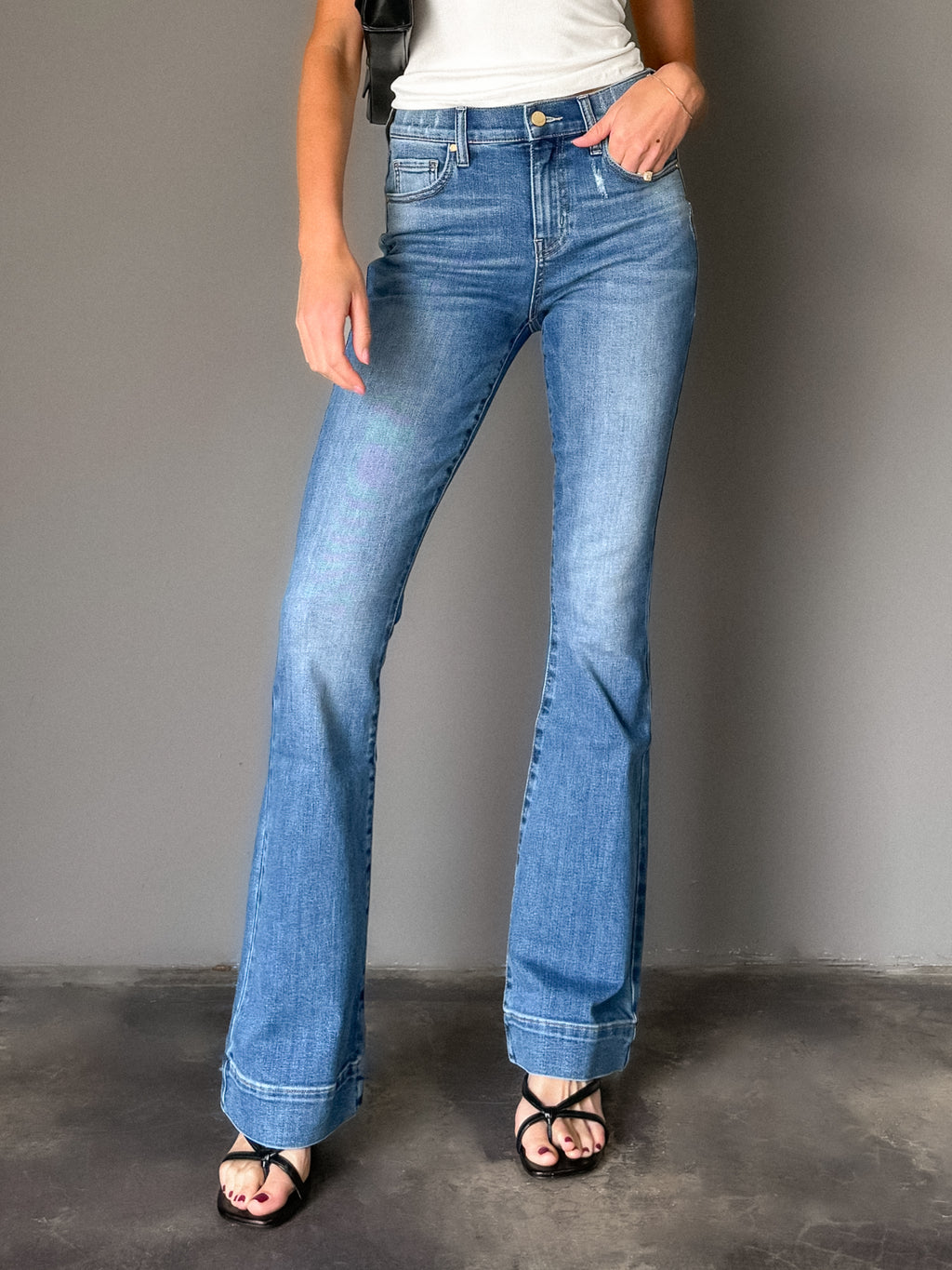 Lenor Bootcut Jeans - Stitch And Feather
