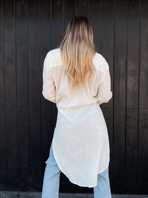 Clean Slate Front Tie Top - Final Sale - Stitch And Feather