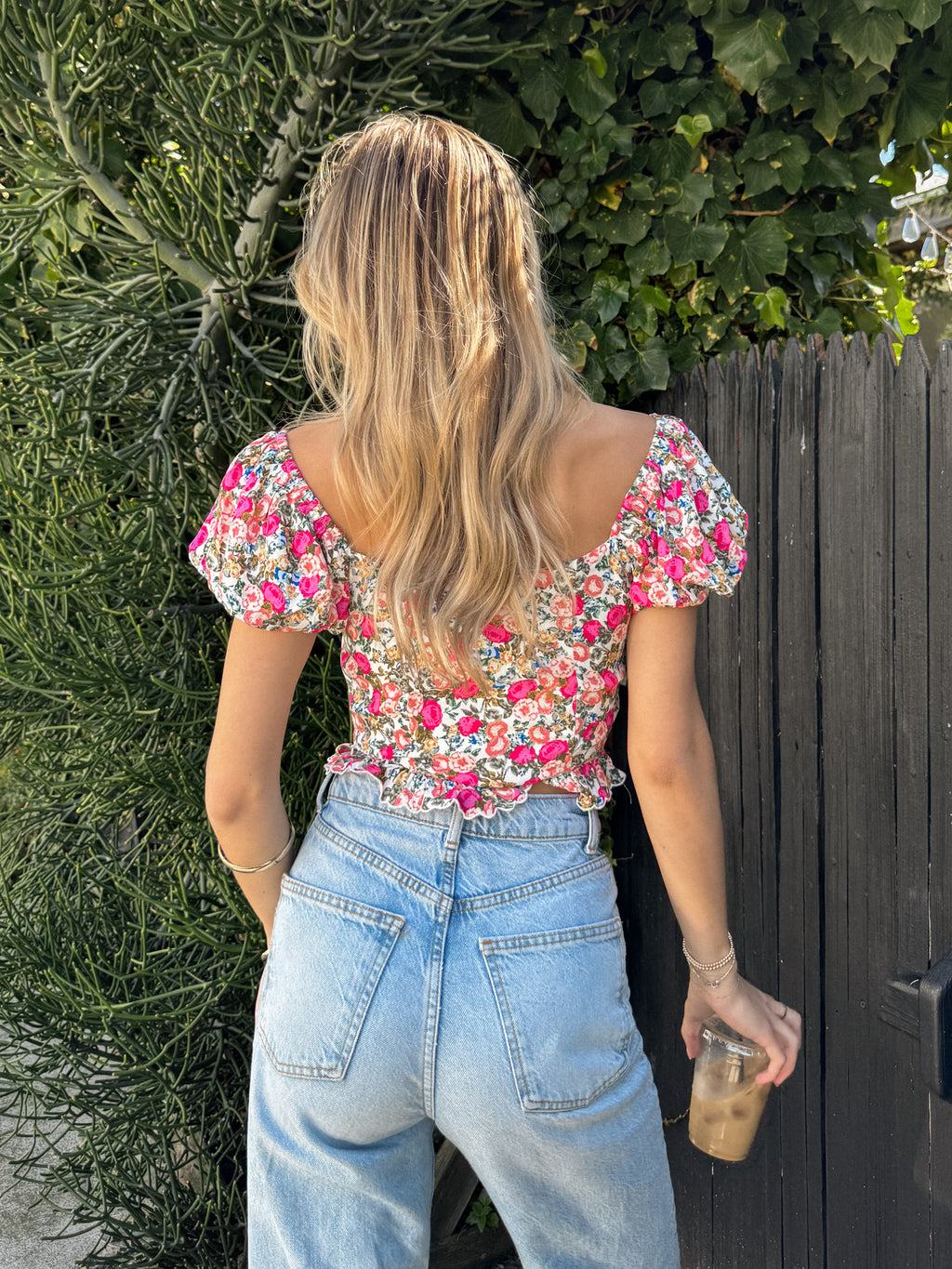 Spring Sprang Floral Top - Stitch And Feather