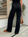 Made You Look Linen Pants - Stitch And Feather