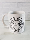 All Messy Mug - Stitch And Feather