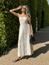 Wildest Dreams Linen Maxi Dress - Stitch And Feather