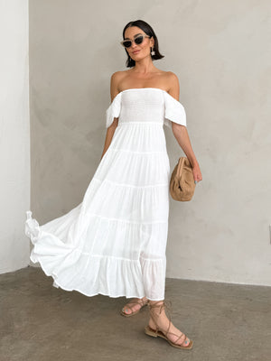Oasis Tiered Maxi Dress - Stitch And Feather