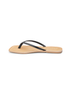 Bungalow Sandal in Black Lizard - Stitch And Feather
