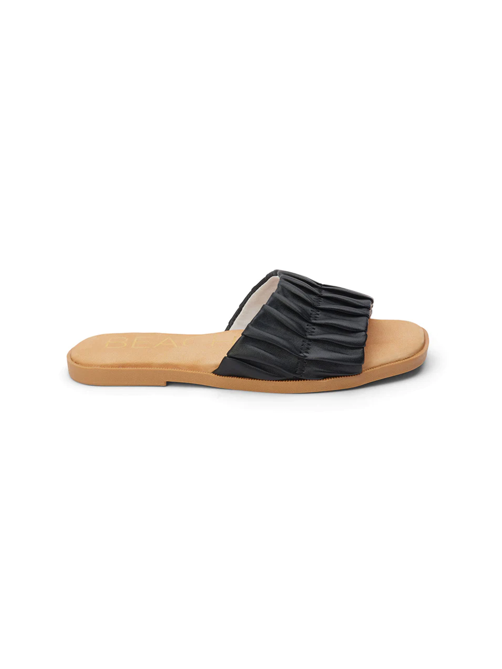 Viva Slide in Black - Stitch And Feather