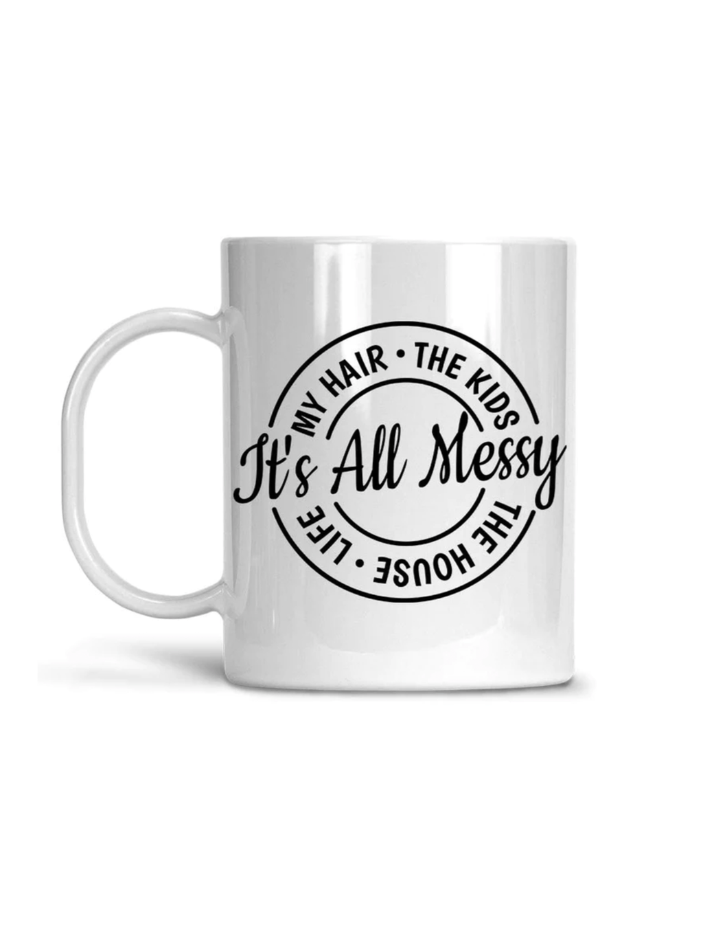 All Messy Mug - Stitch And Feather