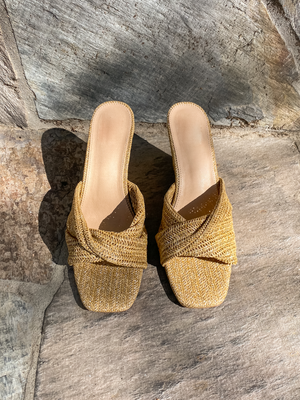 Jovie Wedge Sandals in Camel - Final Sale - Stitch And Feather