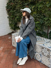 One and Only Coat in Charcoal - Stitch And Feather