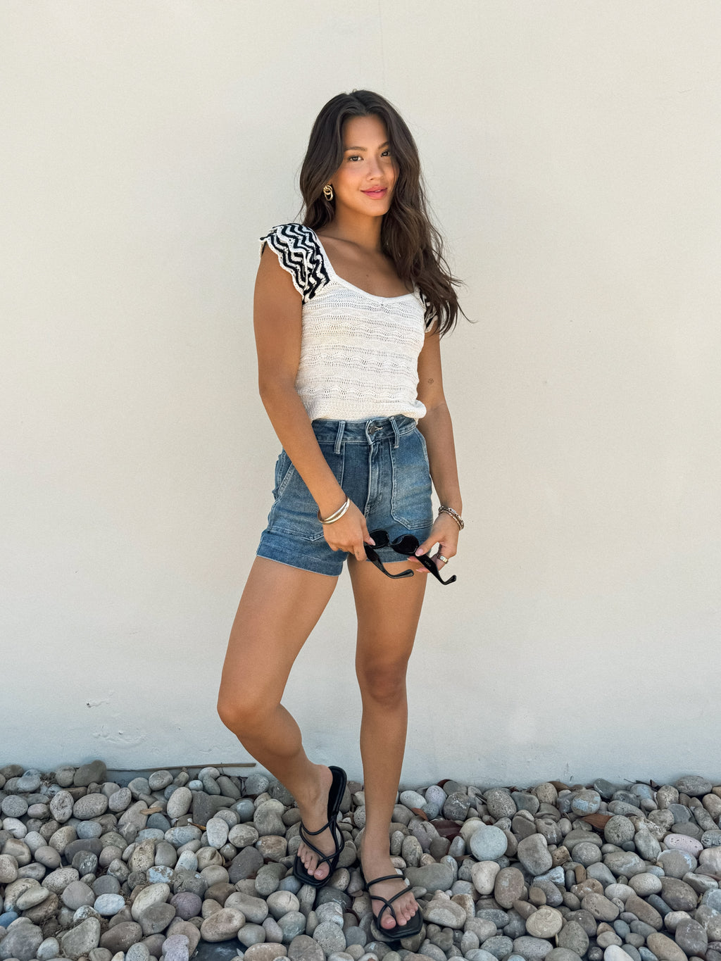 Oliver Textured Knit Top