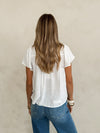Anastacia Lace Babydoll Blouse