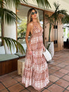 Heatwave Tie Dye Maxi Dress - Stitch And Feather