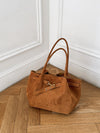 Alora Vegan Suede Shoulder Bag