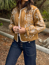 Kendra Embroidered Quilted Jacket - Stitch And Feather
