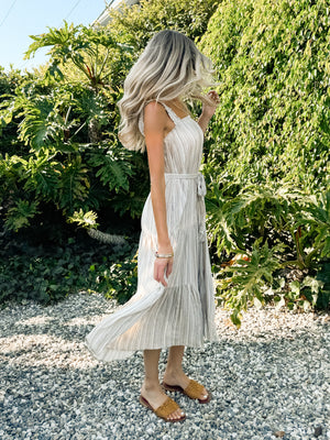 Fall is Calling Tiered Midi Dress - Stitch And Feather