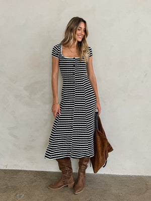 Bailey Stripe Midi Dress