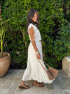 Rue Linen Maxi Skirt - Stitch And Feather
