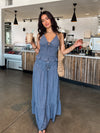 Ellis Smocked Halter Top - Stitch And Feather