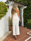 Gemini Lace Strapless Top - Stitch And Feather