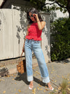 Sunkiss Ruffle Halter Top - Stitch And Feather