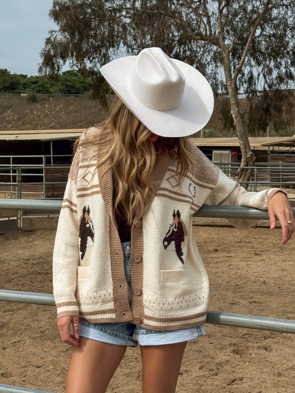 Sawyer Oversized Knit Cardigan - Stitch And Feather