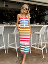 Sun Kissed Knit Midi Dress - Final Sale - Stitch And Feather