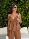 Kismet Smocked Linen Tank - Stitch And Feather