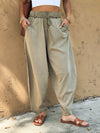 Ramona Barrel Sweatpants in Olive - Stitch And Feather