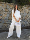 Soulmate Satin Caftan Jumpsuit - Stitch And Feather