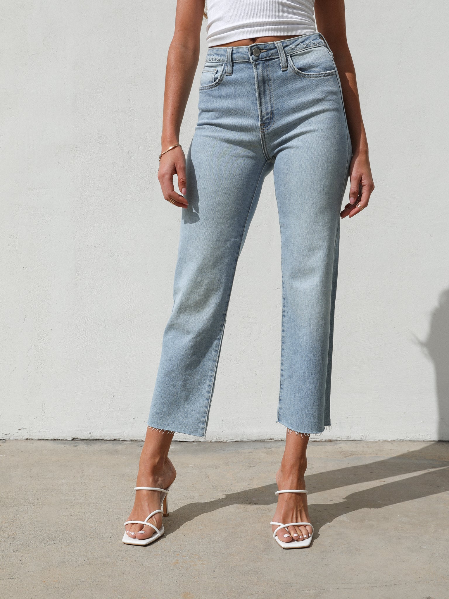 Levi's classic shop crop jeans