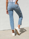 Mightily Mid rise Cargo Jeans - Stitch And Feather