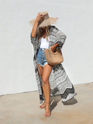 Kea Tassel Kimono - Final Sale - Stitch And Feather
