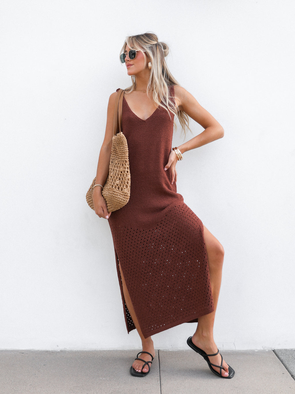 Spice It Up Knit Midi Dress - Final Sale - Stitch And Feather