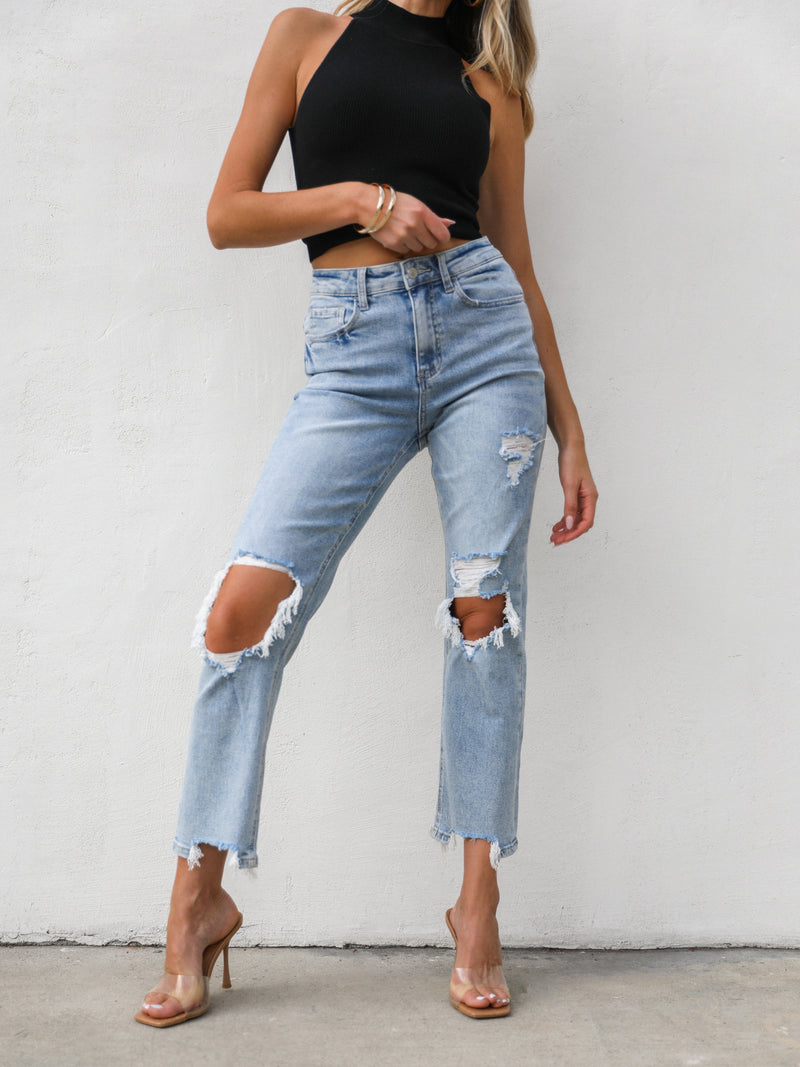 90's Vintage Dad Jeans - Stitch And Feather