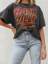 Nashville Cropped Graphic Tee - Stitch And Feather
