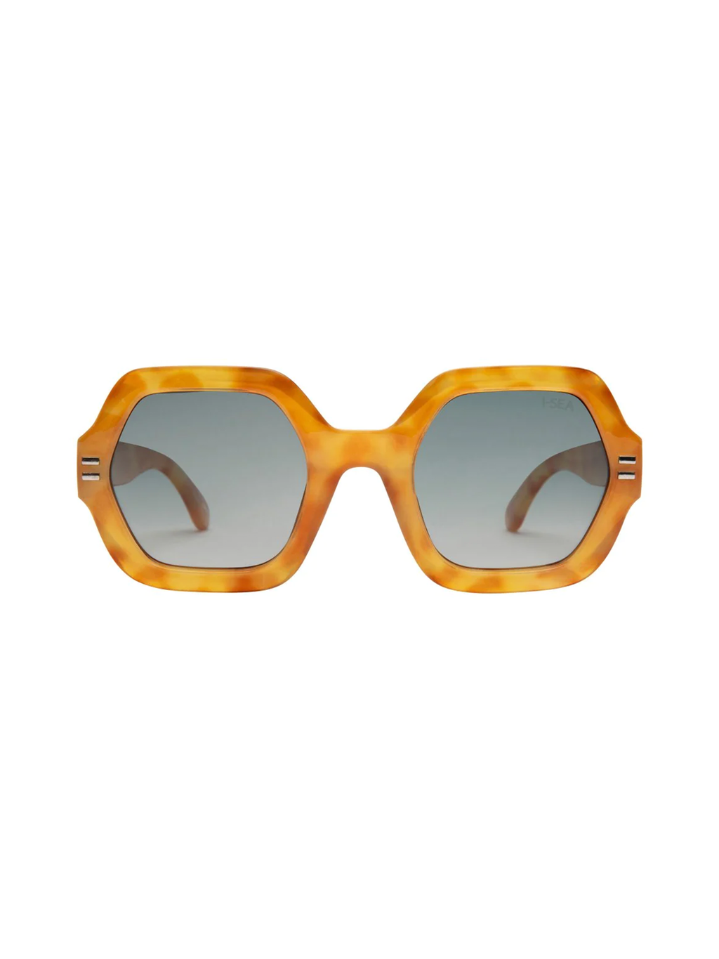 Joni Sunnies in Honey Tort/Green - Stitch And Feather