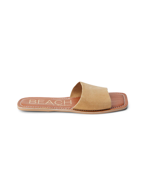 Bali Slides in Cream - Stitch And Feather