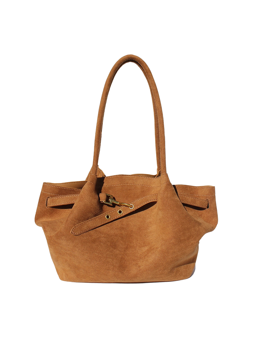 Alora Vegan Suede Shoulder Bag - Stitch And Feather