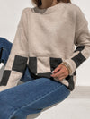 Off the Grid Knit Sweater - Stitch And Feather