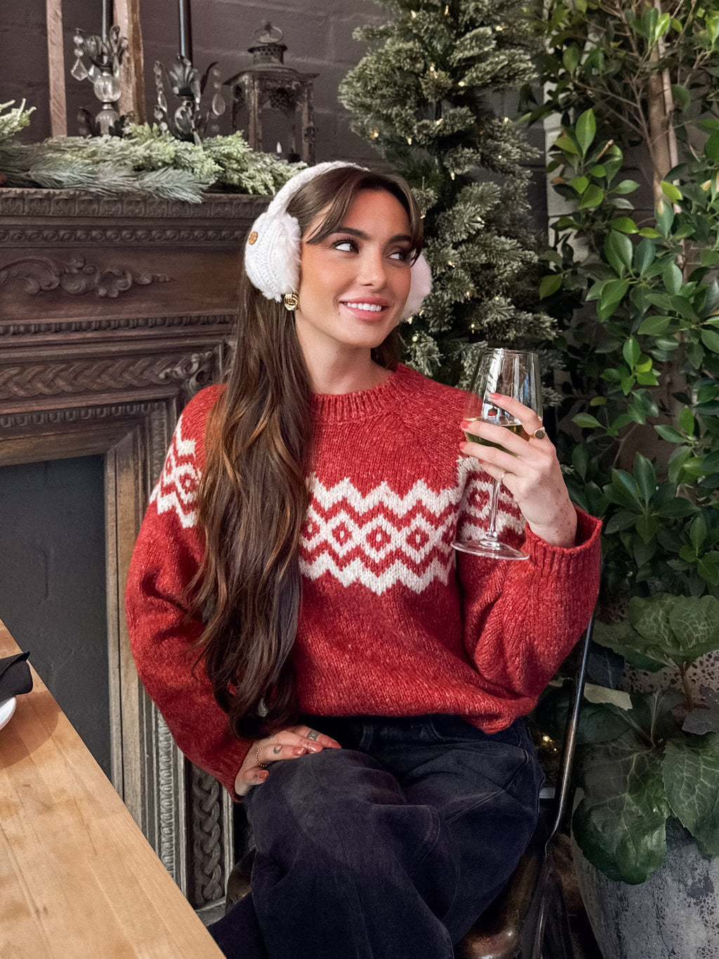 Apres Ski Nordic Knit Sweater - Stitch And Feather