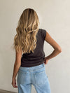 Shay Cap Sleeve Tee