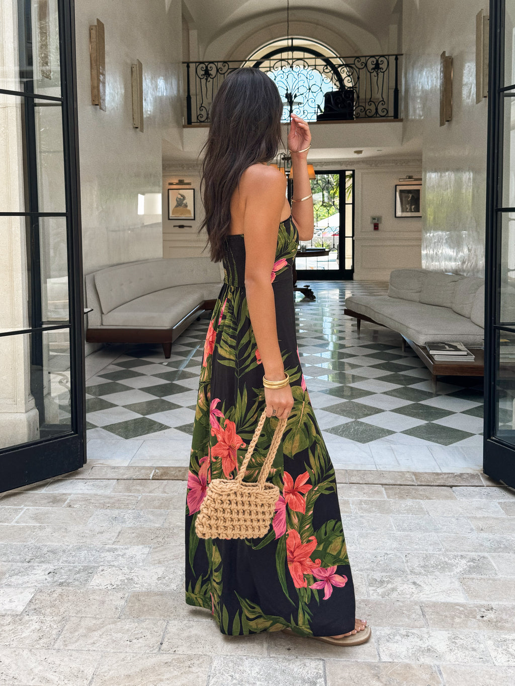 Florin Strapless Maxi Dress - Stitch And Feather
