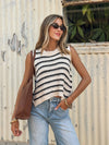 Better Days Knit Tank in Ecru - Stitch And Feather
