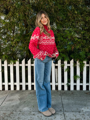 Melt my Heart Knit Sweater - Stitch And Feather