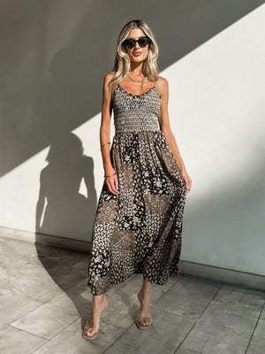 All That Matters Smocked Maxi Dress - Stitch And Feather