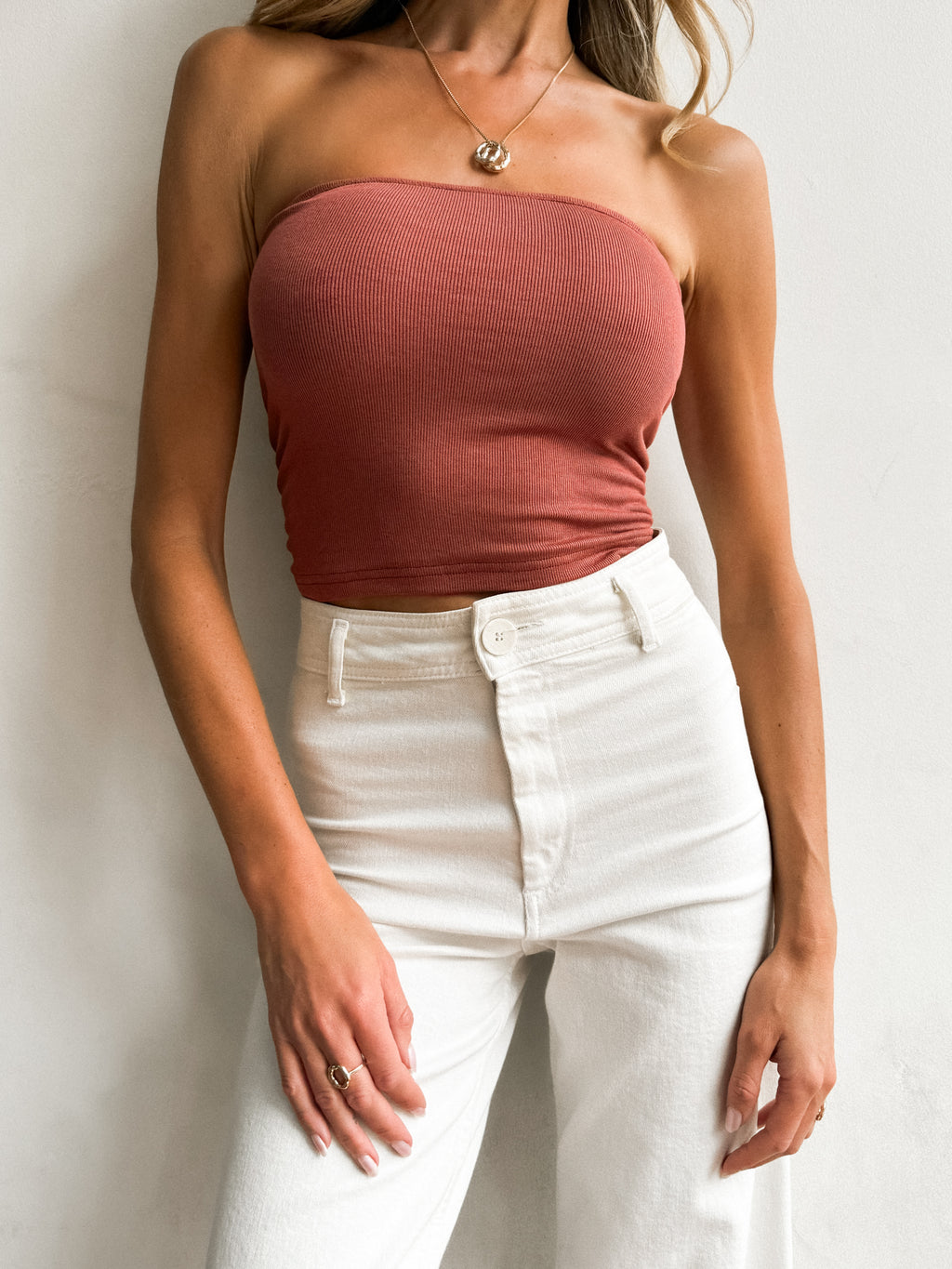 Cameron Tube Top - Stitch And Feather