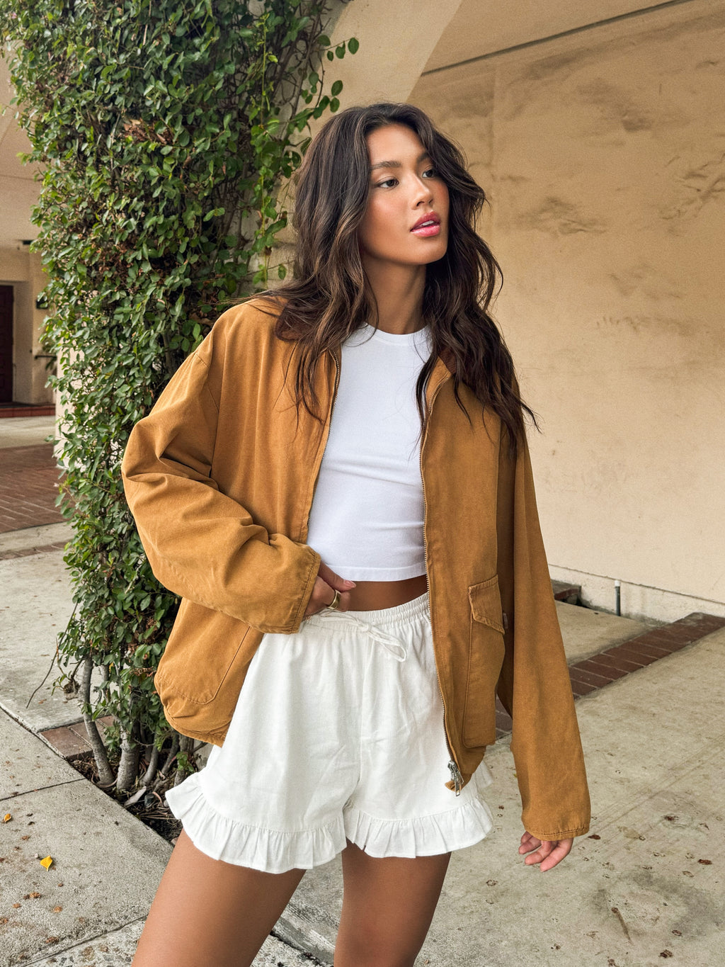 Kenni Oversized Barn Jacket - Stitch And Feather