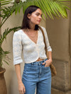 Tea Party Knit Top - Stitch And Feather