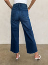 Amika Wide Leg Jeans in Dark Wash - Stitch And Feather