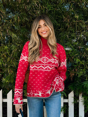 Melt my Heart Knit Sweater - Stitch And Feather