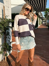 Keep You in Check Knit Sweater - Stitch And Feather